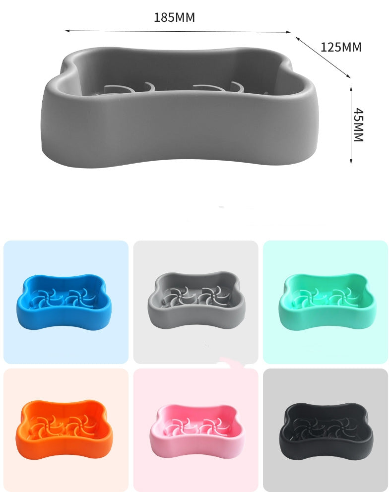 Silicone Slow Feeder Dog Plate – Food Grade, Freezer & Dishwasher Safe