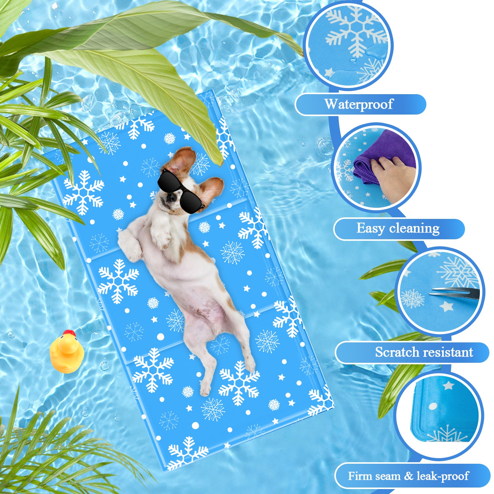 Self Cooling Mat for Dogs and Cats - 50 x 40 cm