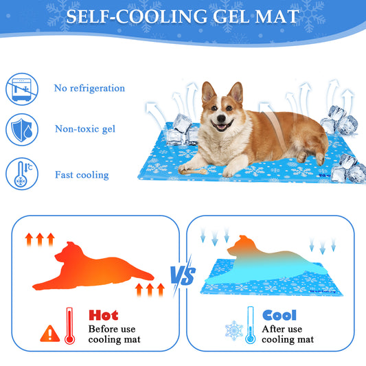Self Cooling Mat for Dogs and Cats - 50 x 40 cm