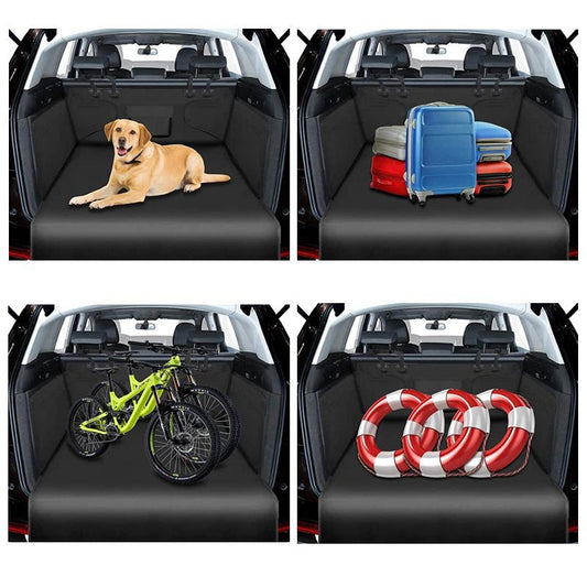 Vehicle-Mounted Pet Mat – Waterproof 600D Oxford Cloth, Fully Enclosed Design