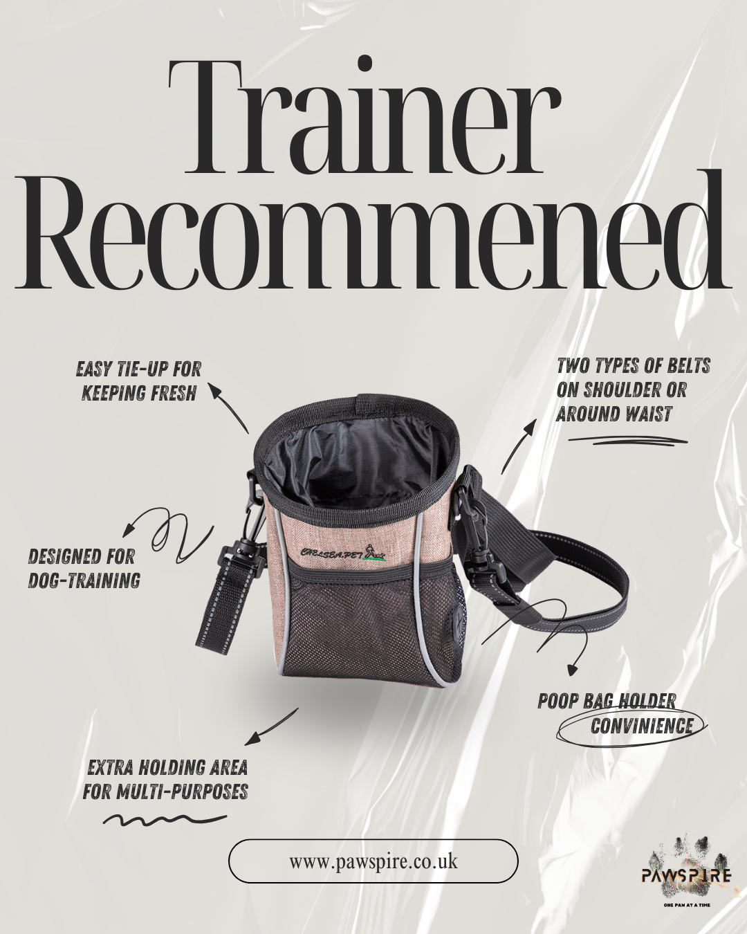 🐶 Freedom Summer Training Bundle – Long Lead, Slow Feeder, Treat Bag, Clicker+ 3 Poop Bag Rolls